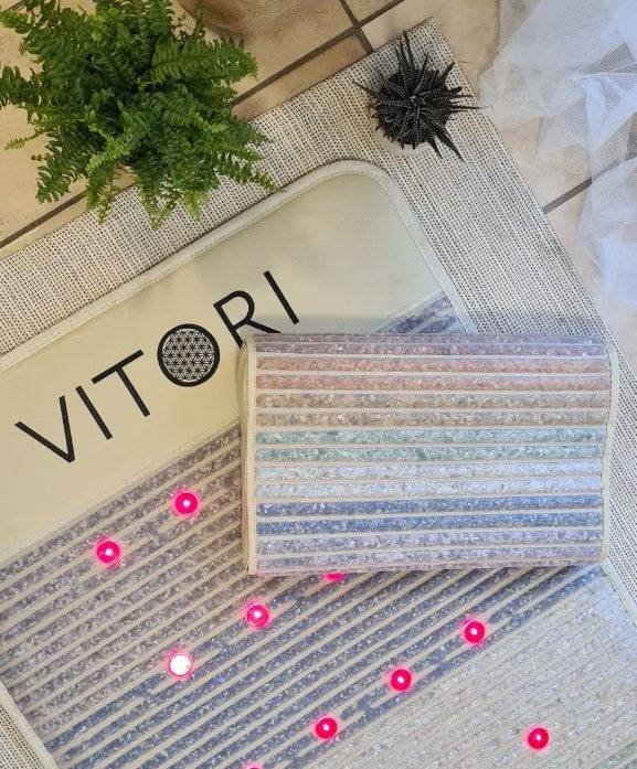 Premium Kristallkissen auf Matte- VITORI