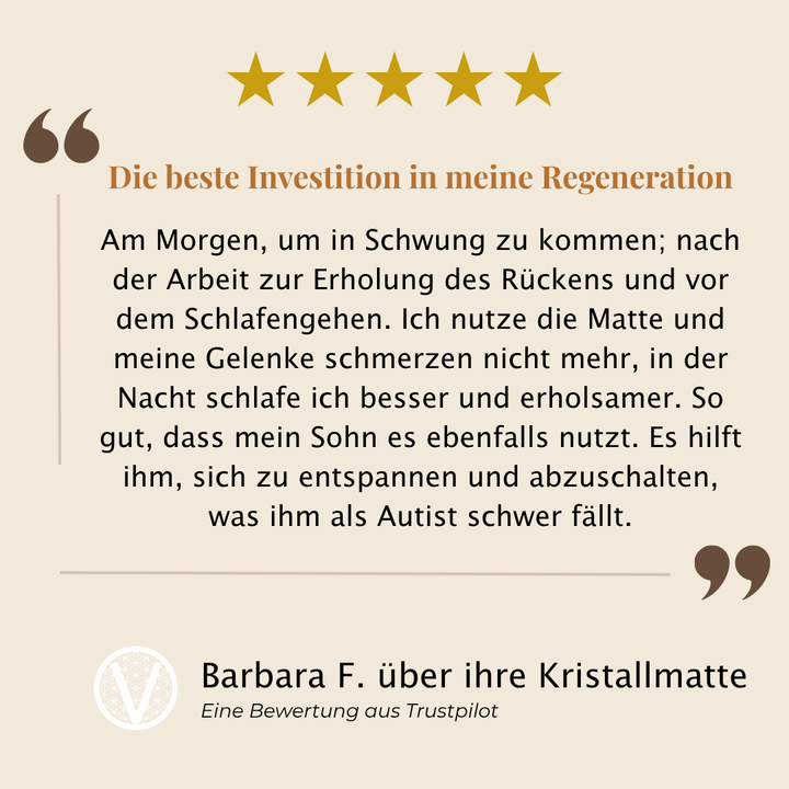 Premium Kristallmatte - Das Original