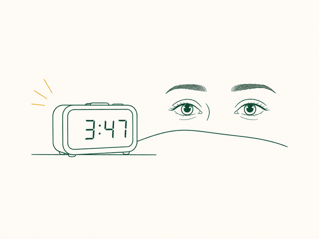 3:47 Uhr. Wieder wach.