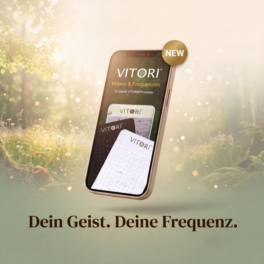 Die VITORI® App: Deine Frequenz. Dein Fokus.